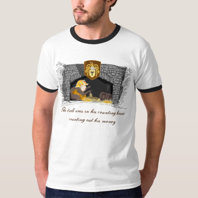 Camiseta Cante uma canção do sixpence (Frente)