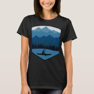 Camiseta Canteiro de Kayaking Kayak Paddling