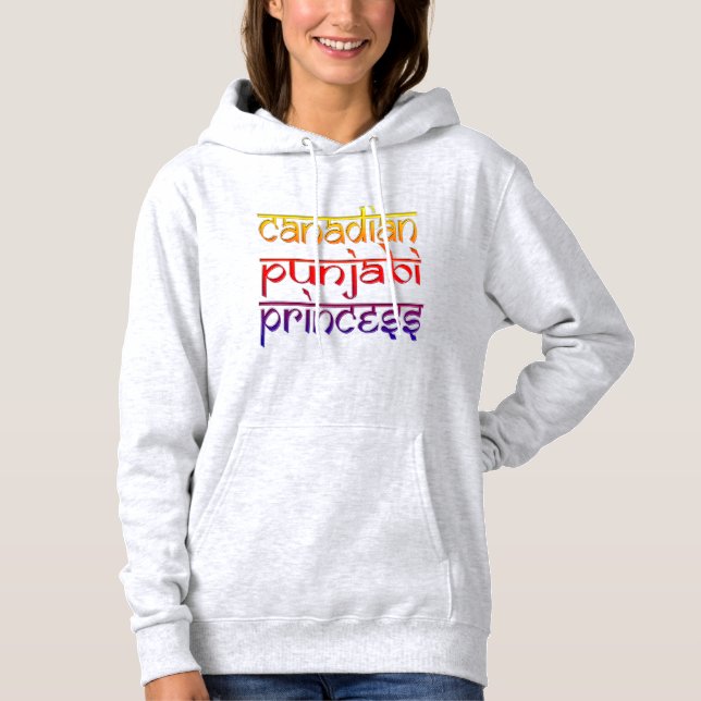 Camiseta cantina canadense punjabi princesa hip indiana com (Frente)
