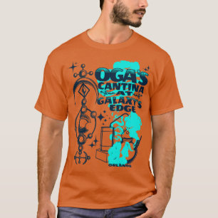 Camiseta Cantina de Ogas no Bordo de Galaxy Orlando Flo