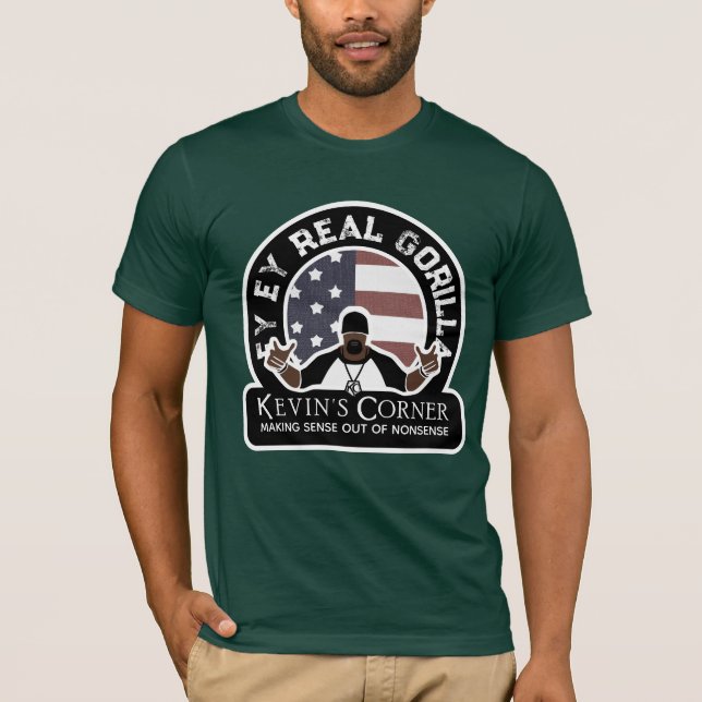 Camiseta Canto de Kevin EY Real Gorilla Emblem (Frente)