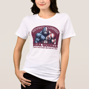 Camiseta Canto do Kevin GORILA DE VERDADE eu Balanço o Plan
