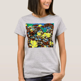 Camiseta Canto superior c/ Efeito de sonho