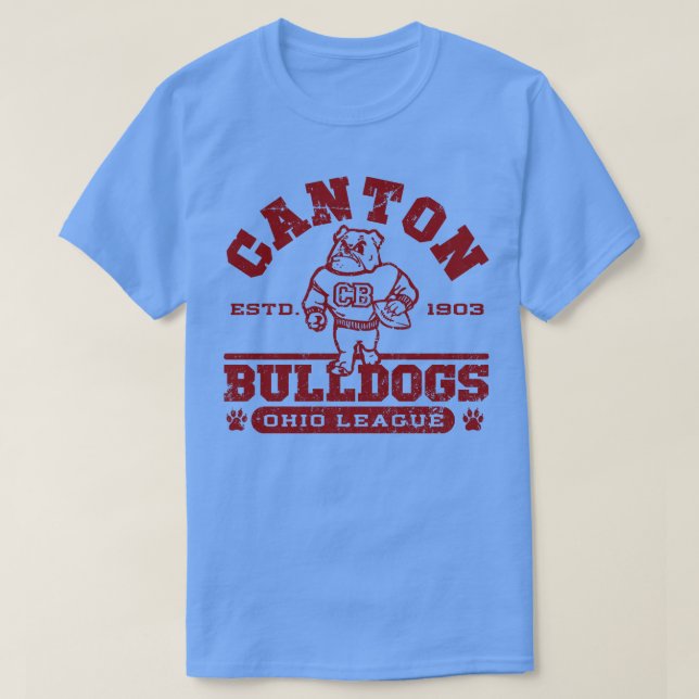 Camiseta Canton Bulldog (Frente do Design)
