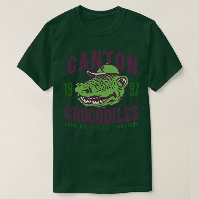 Camiseta Canton Crocodiles (Frente do Design)