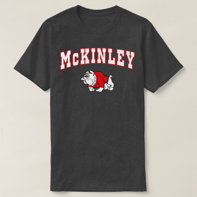 Camiseta Canton McKinley Segundo grau Bulldog C2 (Frente do Design)