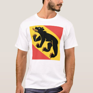 Camiseta Canton of Bern flag Switzerland symbol
