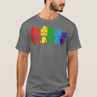 Camiseta Canton Pride Canton LGBT Gift LGBTQ Supporter Tee