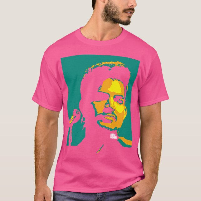 Camiseta Cantor Adam Lambert. Adam Mitchell Lambert. An Ame (Frente)