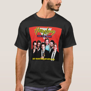 Camiseta Cantor americano, compositor e ator Huey Lewis