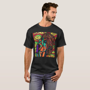Camiseta Cantor colorido T-shirt2