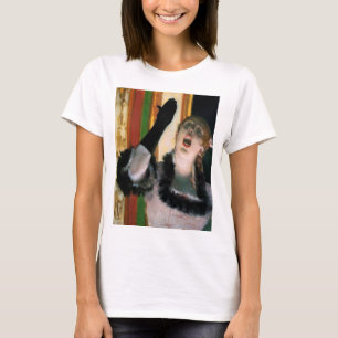 Camiseta Cantor com uma luva, Edgar Degas