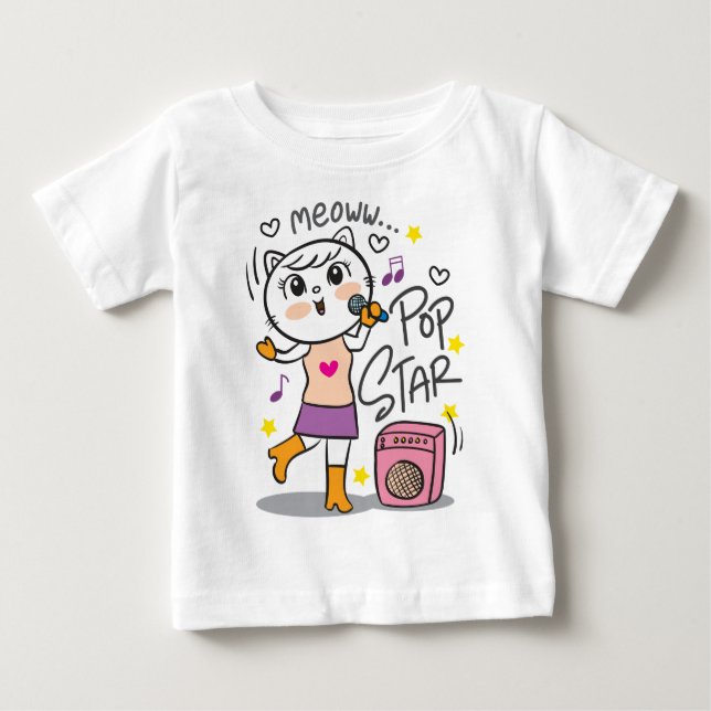Camiseta Cantor de gato (Frente)