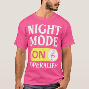 Camiseta Cantor de Ópera Vocalista Vida Coral Música Teatro