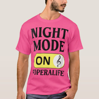 Camiseta Cantor de Ópera Vocalista Vida Coral Música Teatro