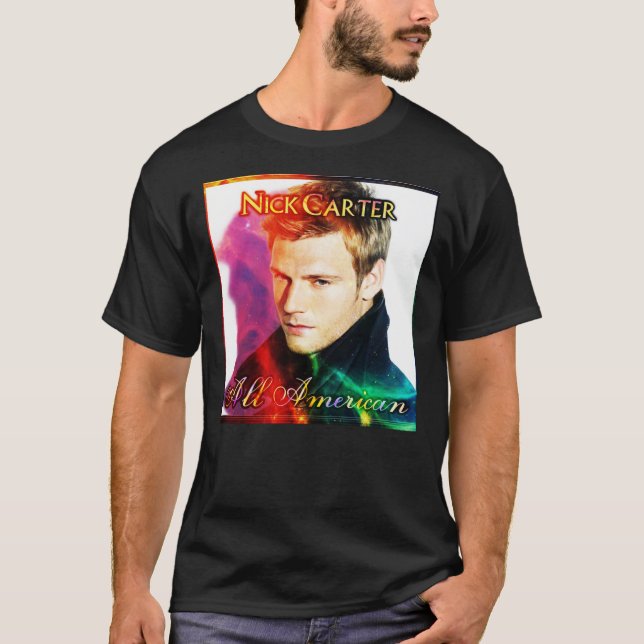 Camiseta Cantor Especial Country Nick Carter Redeki Tren (Frente)
