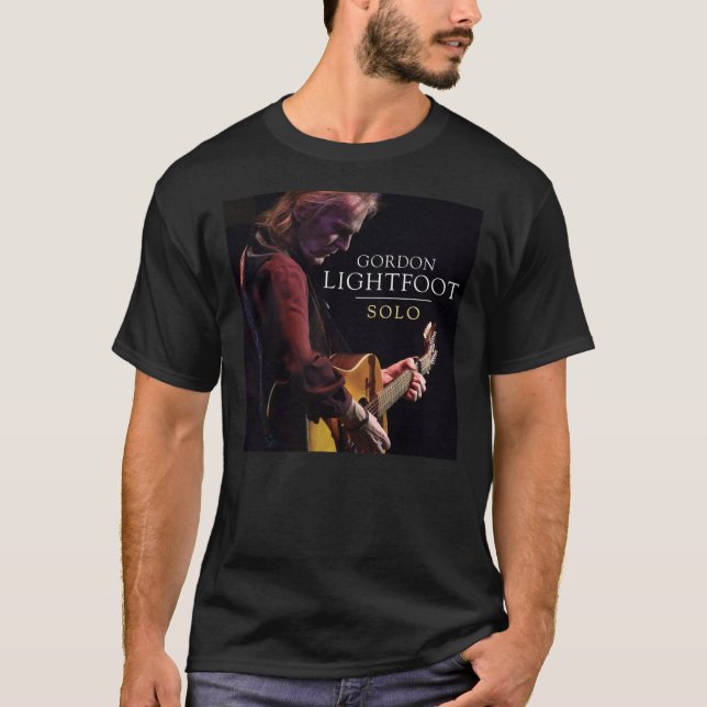 Camiseta Cantor Gordon Lightfoot Album (Frente)