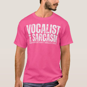 Camiseta Cantor Lírico E Sarcasmo Engraçado Cantor Lírico D