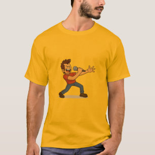 Camiseta Cantor se entregando