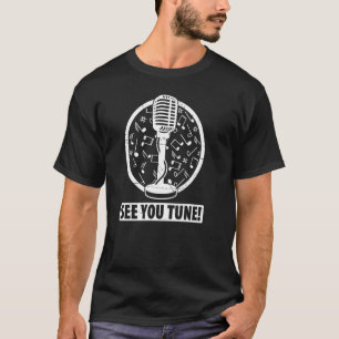 Camiseta Cantora Da Ópera Para A Música Tenor Vocalista