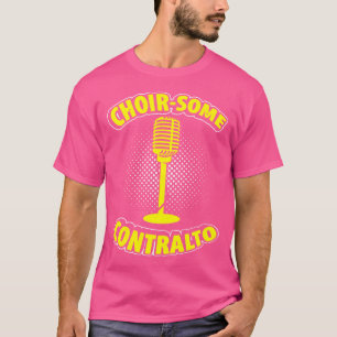Camiseta Cantora Da Ópera Para A Música Tenor Vocalista