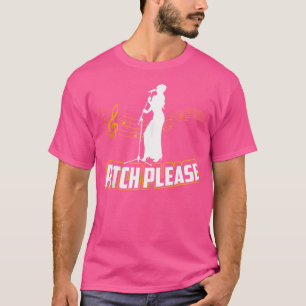 Camiseta Cantora Da Ópera Para A Música Tenor Vocalista