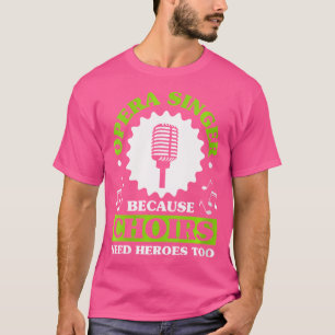 Camiseta Cantora de Ópera Musical do Coro das Mulheres