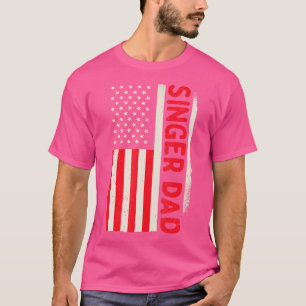 Camiseta Cantora Patriótica Opera Karaoke Singer Da