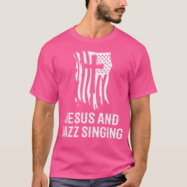 Camiseta Cantores De Jazz Cantando 'Jesus E Jazz Cantando (Frente)