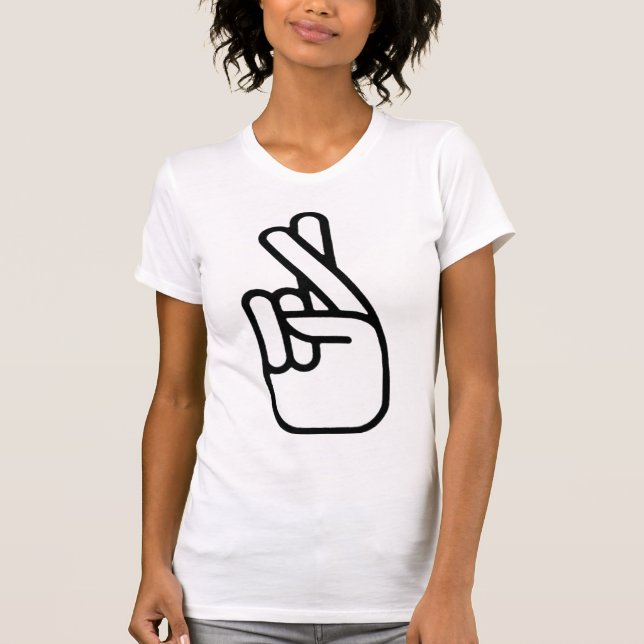 Camiseta Canvas de Bella com sorte para mulheres (Frente)