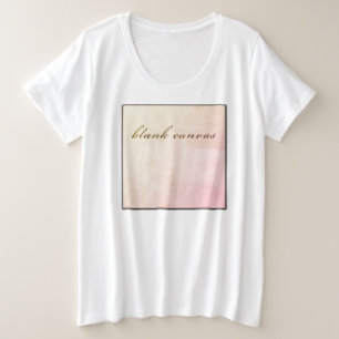 Camiseta canvas vazio