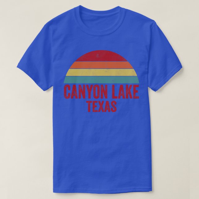 Camiseta Canyon Lake Texas (Frente do Design)