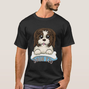 Camiseta Cão 575 Cute Shih Tzu