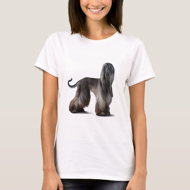Camiseta Cão Afegão (Frente)