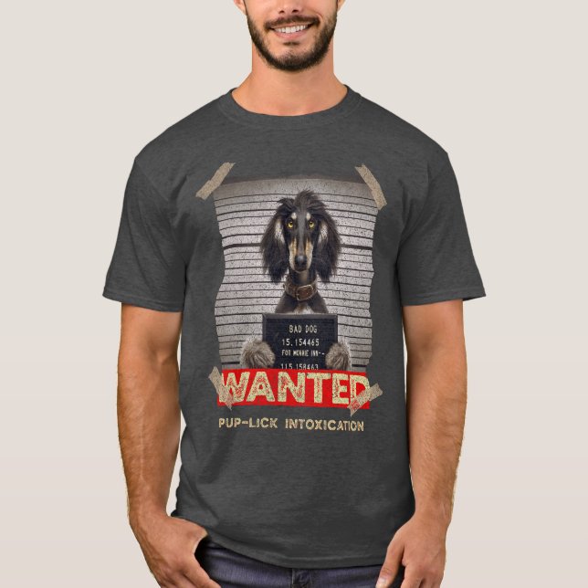 Camiseta Cão Afegão (Frente)