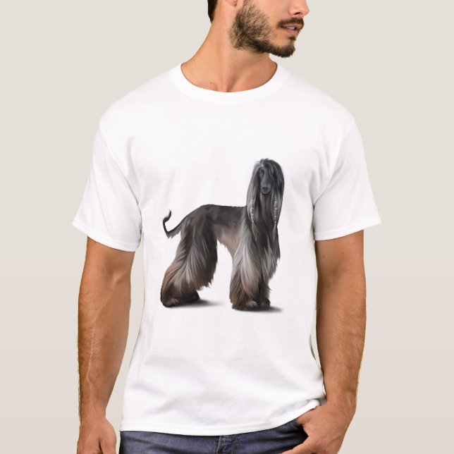 Camiseta Cão Afegão (Frente)