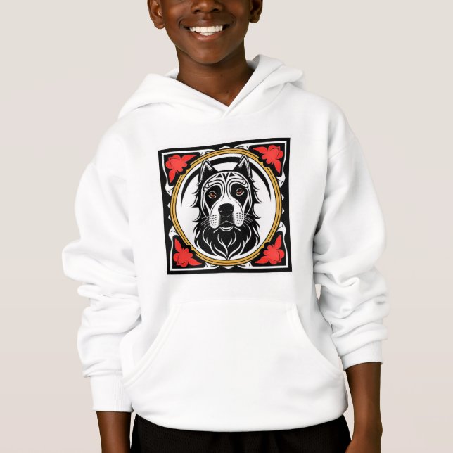 Camiseta Cão alfa (Frente)