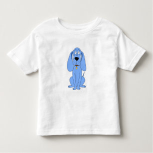 Camiseta Cão azul. Hound.