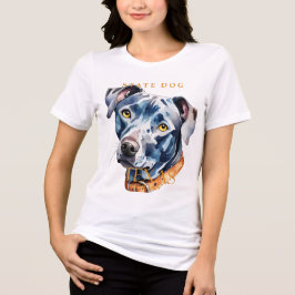 Camiseta Cão Azul-Lado do Território do Texas