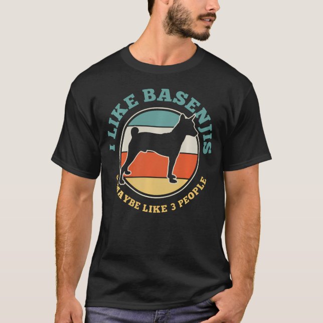 Camiseta Cão Basenji (Frente)