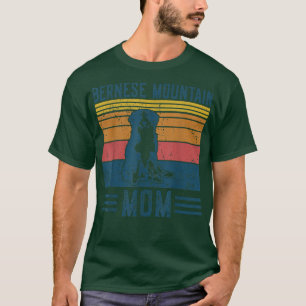 Camiseta Cão Bernese Mountain Mãe Vintage Bernese Montanha