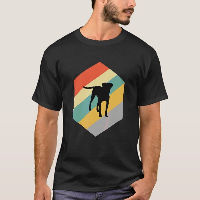 Camiseta Cão Black Mouth Cur (Frente)