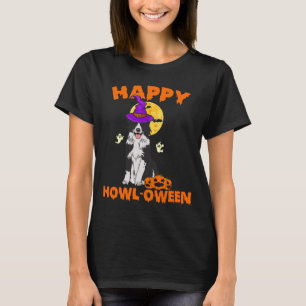 Camiseta Cão Border Collie Preto E Branco Bruxa Feliz