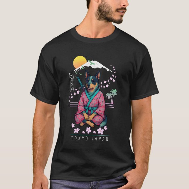 Camiseta Cão Bovino Australiano (Frente)