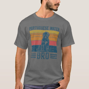 Camiseta Cão Bro de Água Português - Vintage Wate Português
