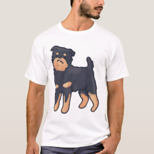 Camiseta Cão Bruxelas griffon Magia