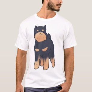 Camiseta Cão Bruxelas griffon Magia