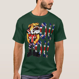 Camiseta Cão Bull britânico
