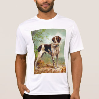 Camiseta Cão caçador com pássaro na boca