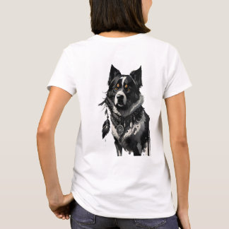 Camiseta cão, caçador de sonhos, amuleto, talismã,